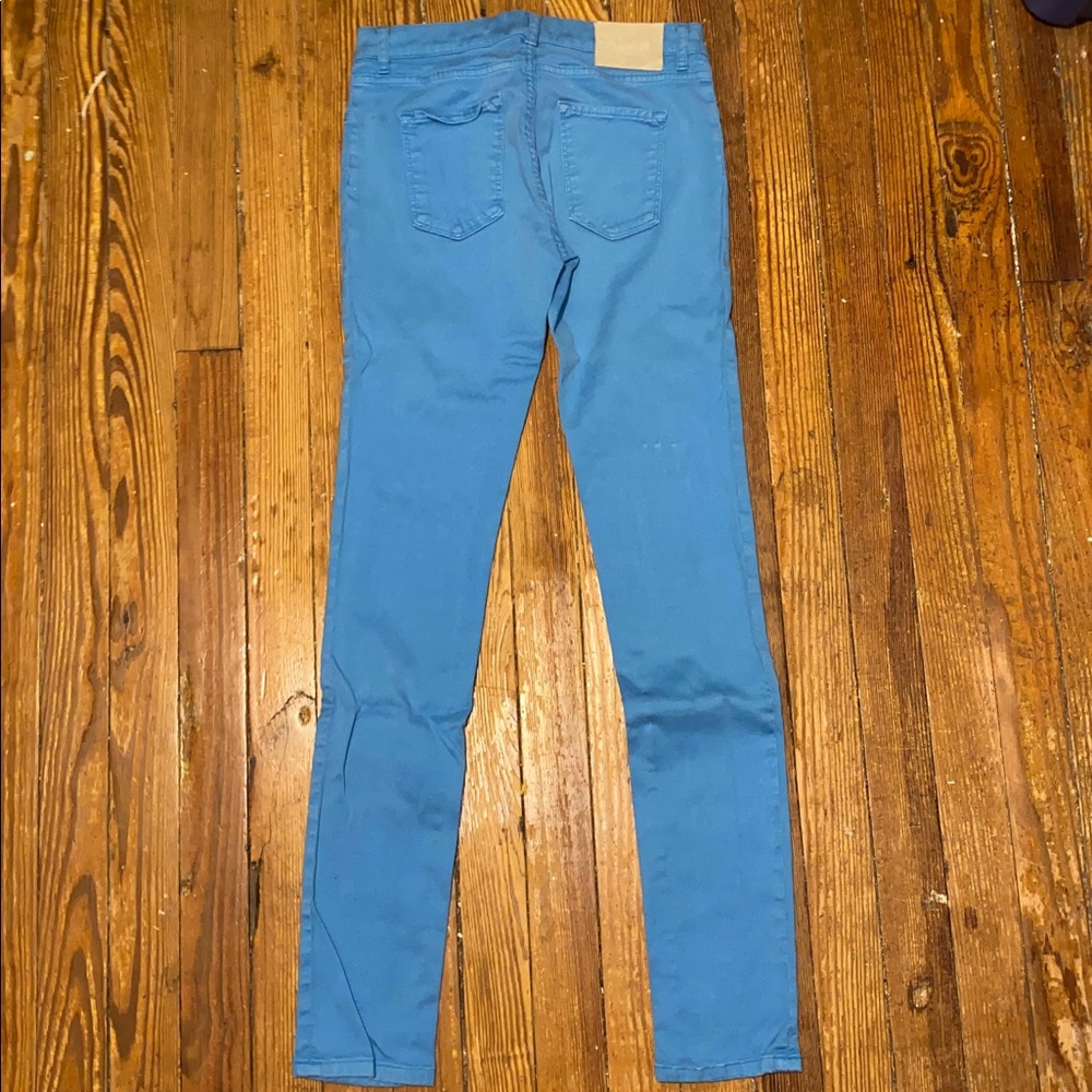 Emilio Pucci Blue Low Rise Skinny Jeans - Picture 7 of 8